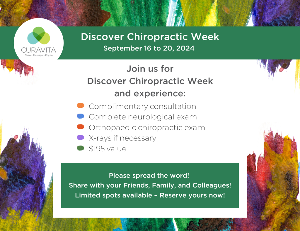 discover chiropractic week fall 2024 complimentary chiropractic exam